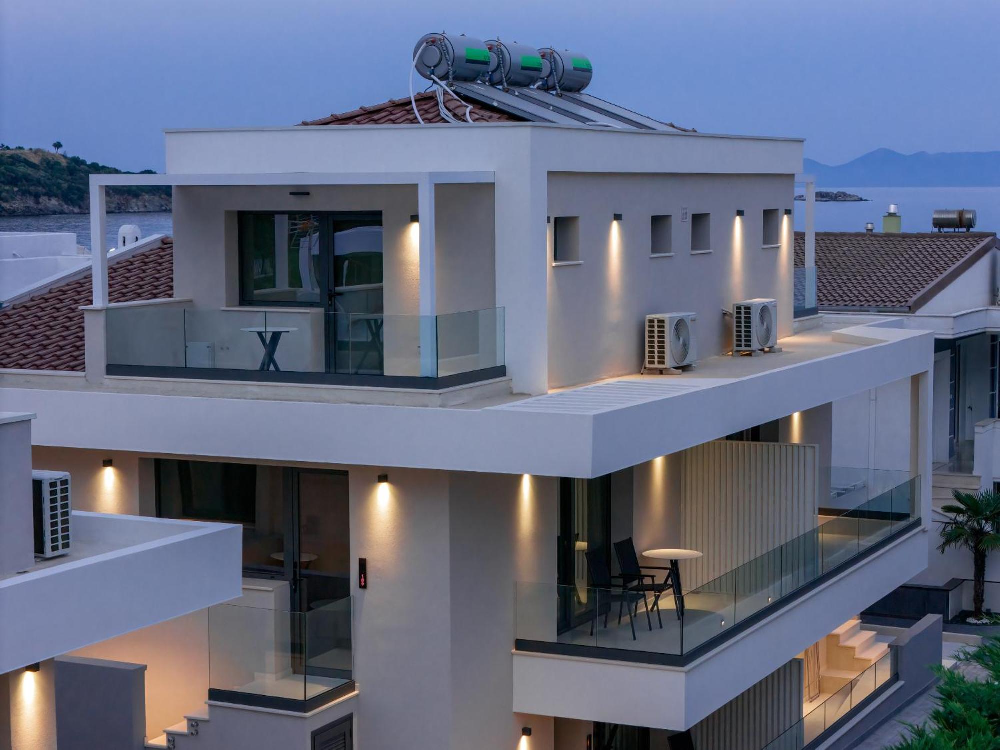 الشقق الفندقية Nea Iraklitsaفي  Sealuxe Living المظهر الخارجي الصورة