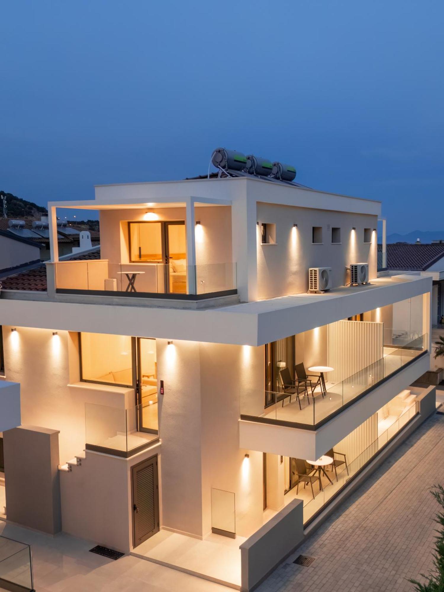الشقق الفندقية Nea Iraklitsaفي  Sealuxe Living المظهر الخارجي الصورة